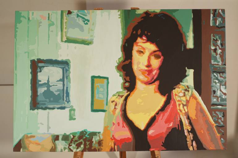 Original Figurative People Painting by Dora HanžEk