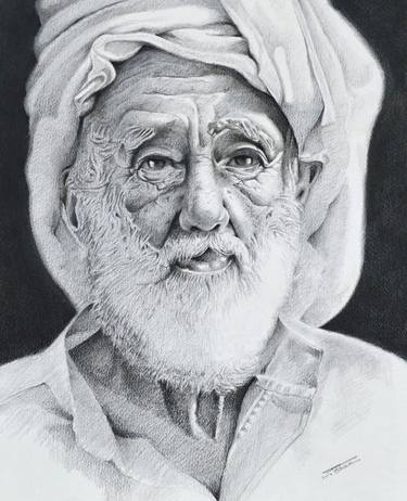 Print of People Drawings by Wasim Siddiq