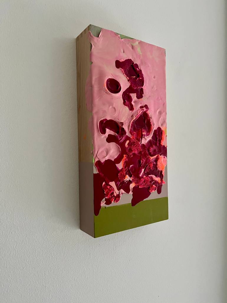 Original Abstract Mixed Media by Patricia Derks