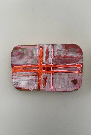 Original Modernism Abstract Mixed Media by Patricia Derks