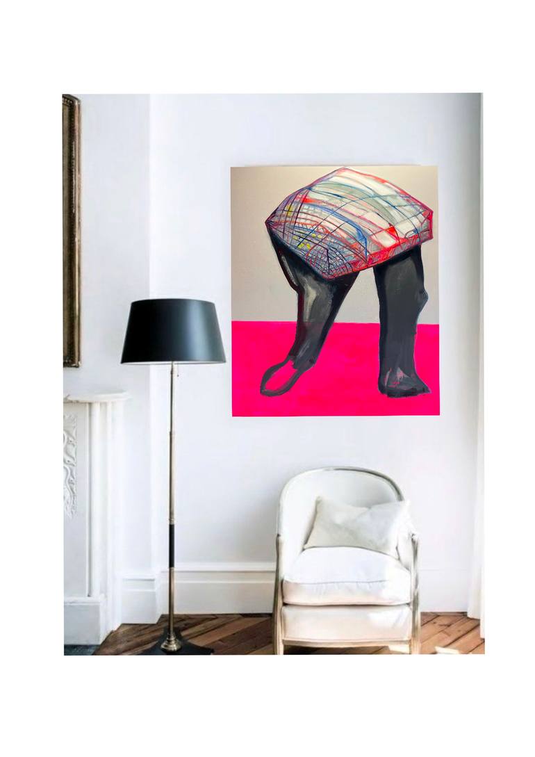 Original Expressionism Abstract Painting by Patricia Derks