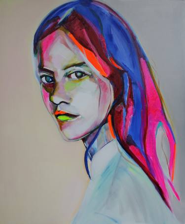 Original Portrait Paintings by Patricia Derks