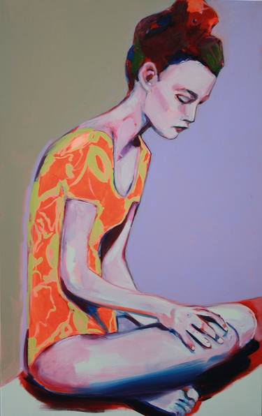 Print of Expressionism Portrait Paintings by Patricia Derks