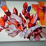 flowers on the wall