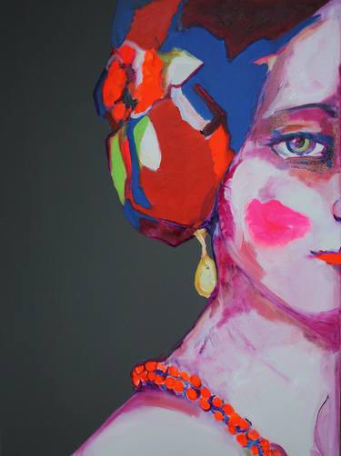 Print of Figurative Portrait Paintings by Patricia Derks