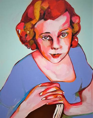 Print of Figurative People Paintings by Patricia Derks