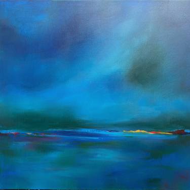 Original Abstract Landscape Painting by Neelam Padte