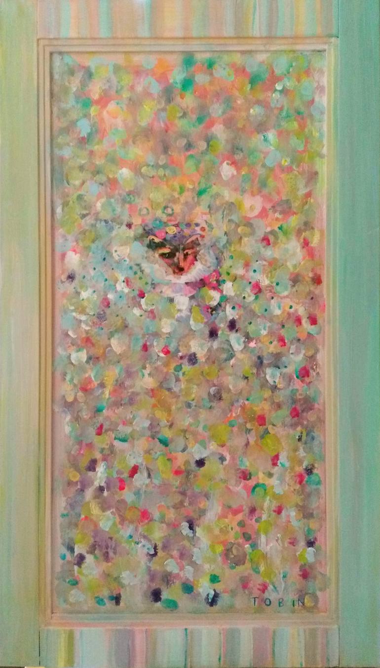 Original Figurative Animal Painting by E Tobin Eckian