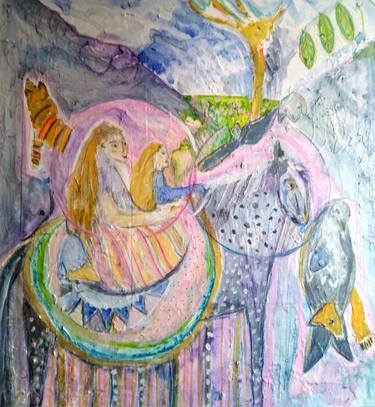 Print of Fine Art Horse Paintings by E Tobin Eckian