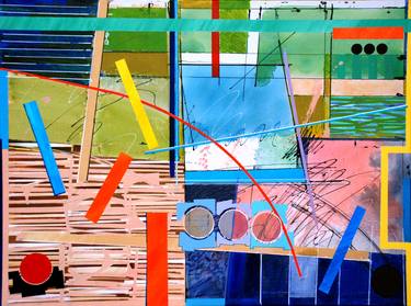 Original Modern Abstract Paintings by Michael Newman