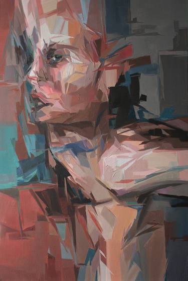 Original Expressionism Women Paintings by Junsoo Kim