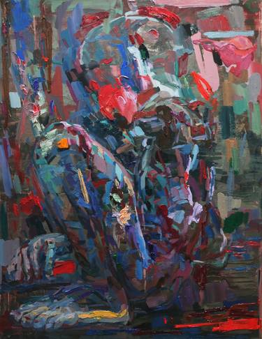 Original Abstract Expressionism Abstract Paintings by Junsoo Kim