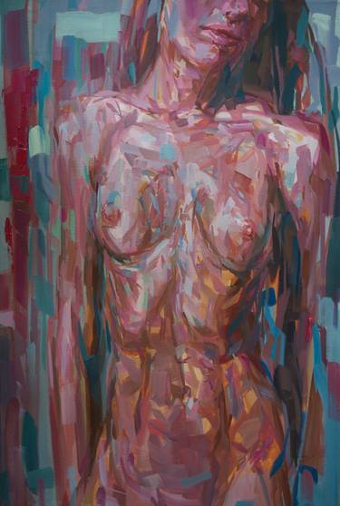 Print of Expressionism Nude Paintings by Junsoo Kim