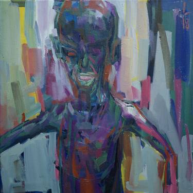 Original Abstract People Paintings by Junsoo Kim