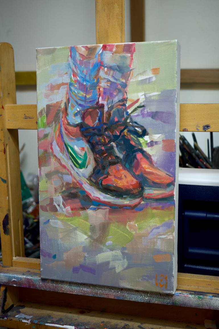 Original Expressionism Fashion Painting by Junsoo Kim