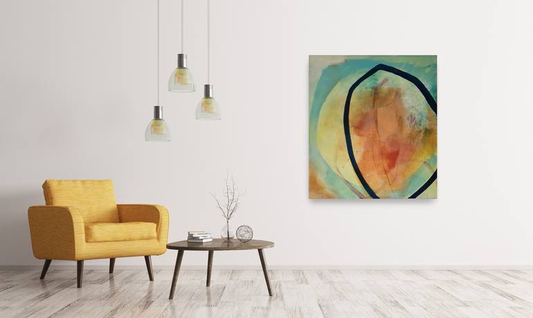 Original Abstract Painting by Claire Chandler