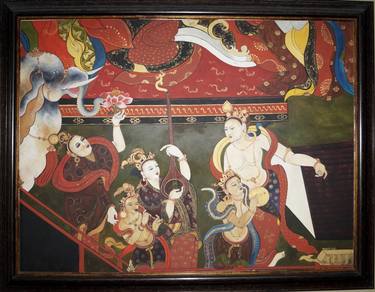 Original Folk Classical mythology Paintings by Sangeeta Singh