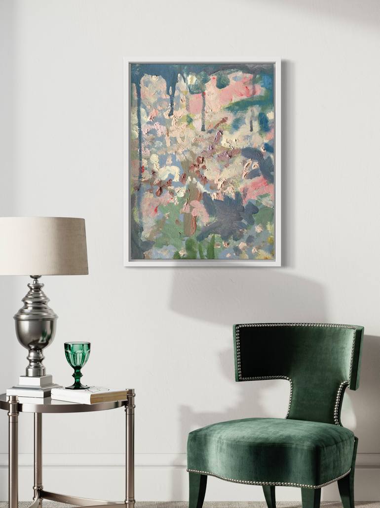 Original Abstract Expressionism Abstract Painting by Shizico Yi