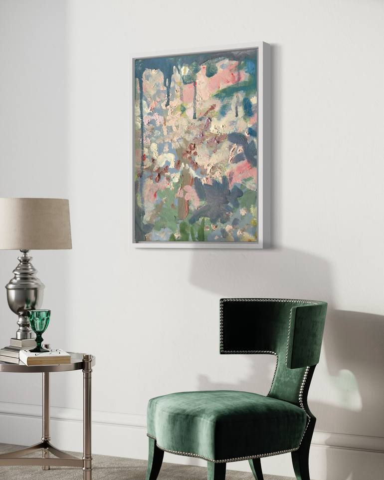 Original Abstract Expressionism Abstract Painting by Shizico Yi