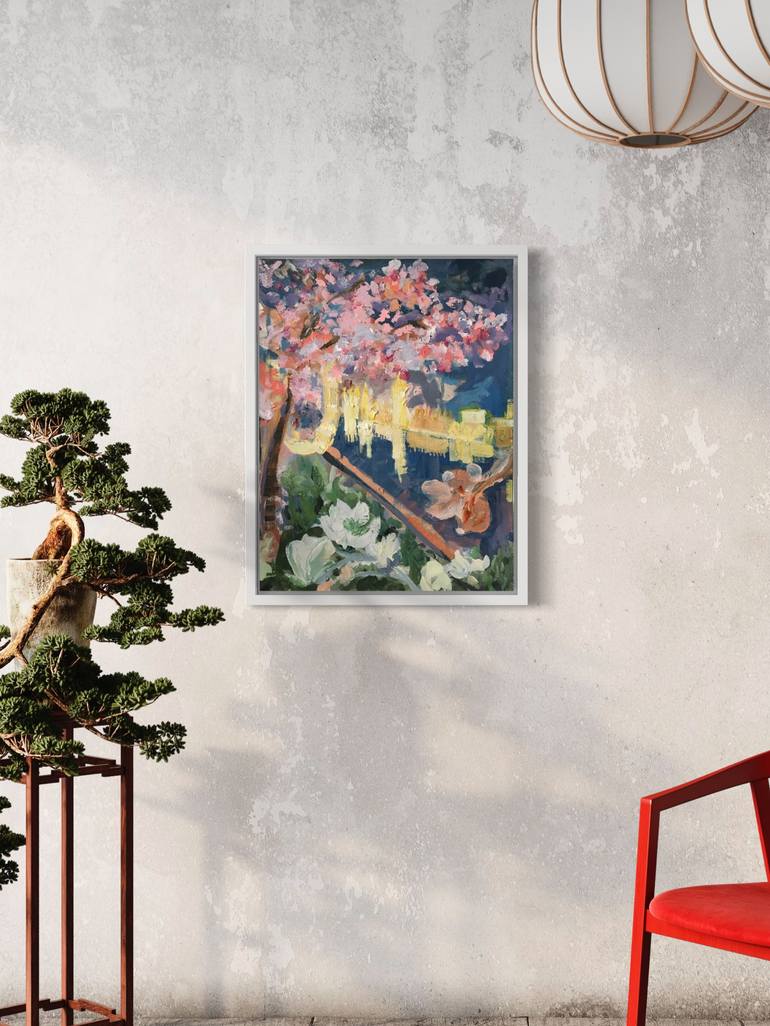 Original Contemporary Landscape Painting by Shizico Yi