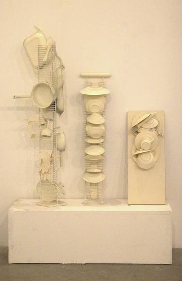 Original Abstract Sculpture by Shizico Yi