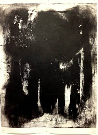 Print of Abstract Expressionism Abstract Printmaking by Shizico Yi