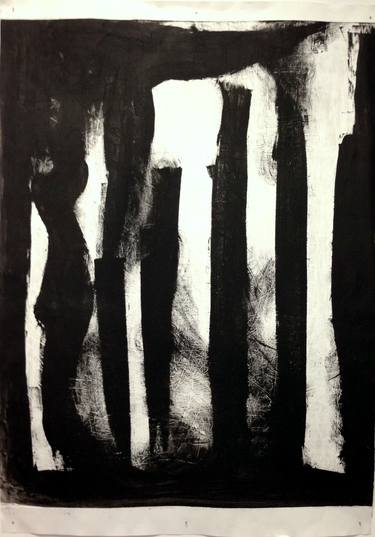 Print of Abstract Expressionism Abstract Printmaking by Shizico Yi