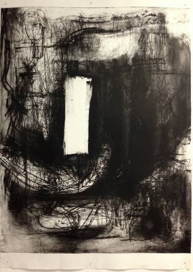 Print of Abstract Expressionism Abstract Printmaking by Shizico Yi