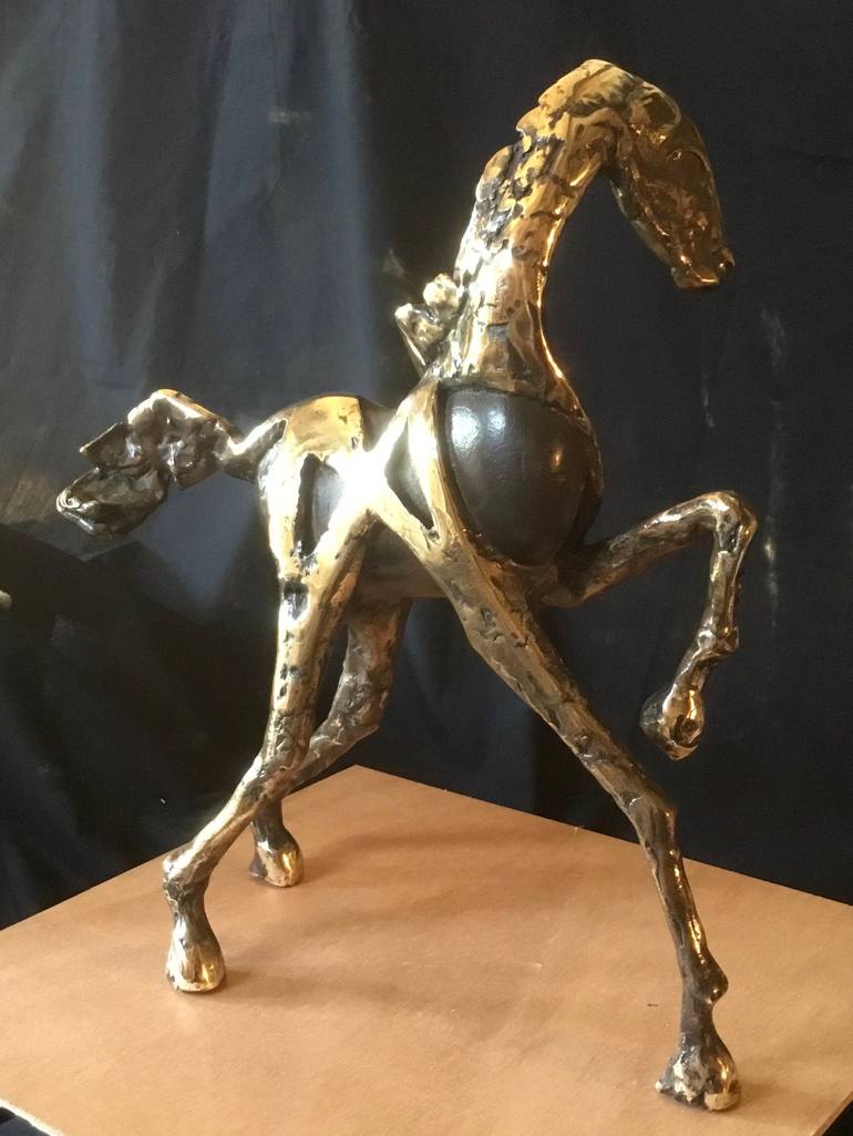 PRIDE HORSE Sculpture by francois coertze Saatchi Art