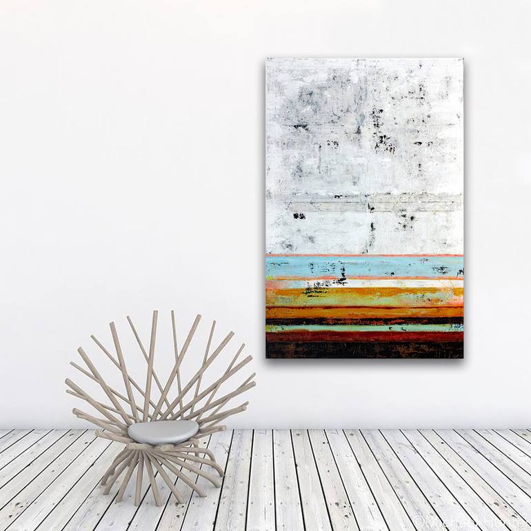 Original Contemporary Abstract Mixed Media by db Waterman