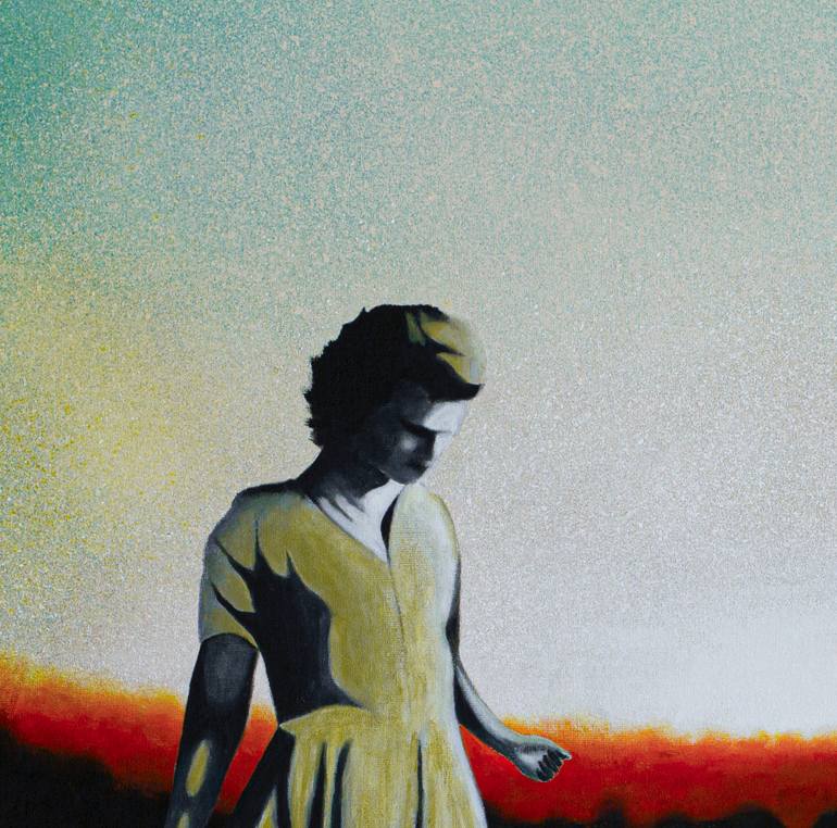 Original Figurative Landscape Painting by Db Waterman