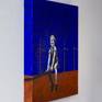 Left side of the artwork, studio view