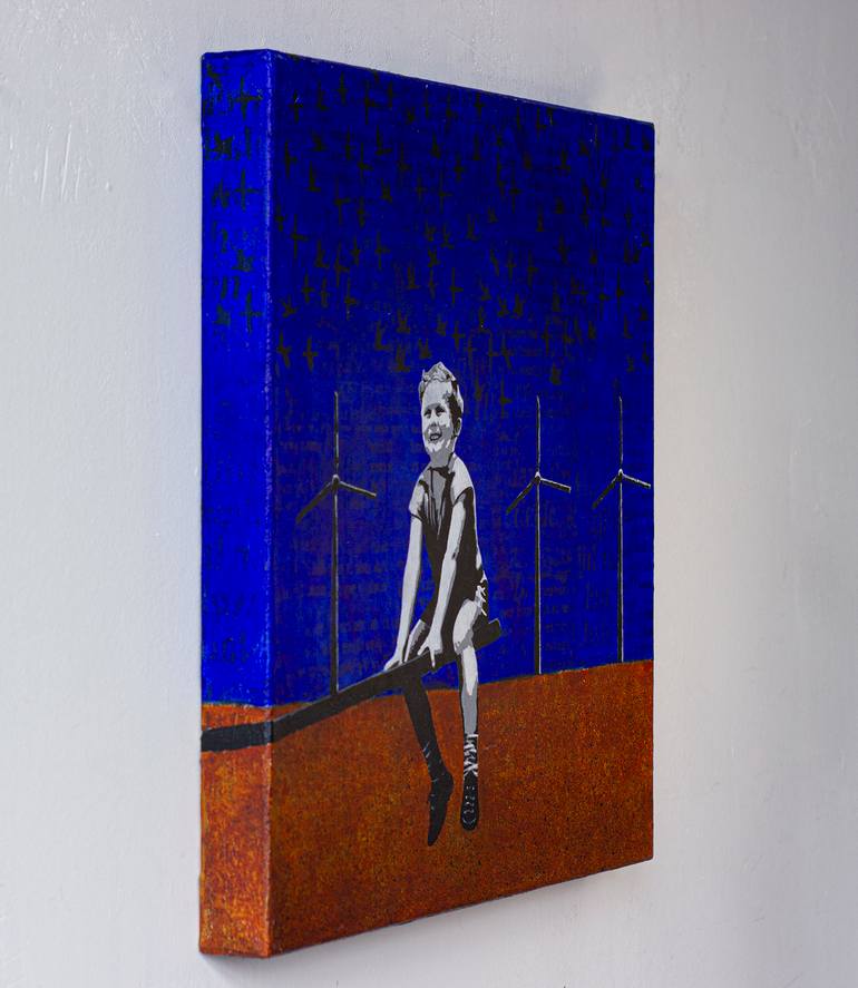 Original Contemporary Landscape Mixed Media by Db Waterman