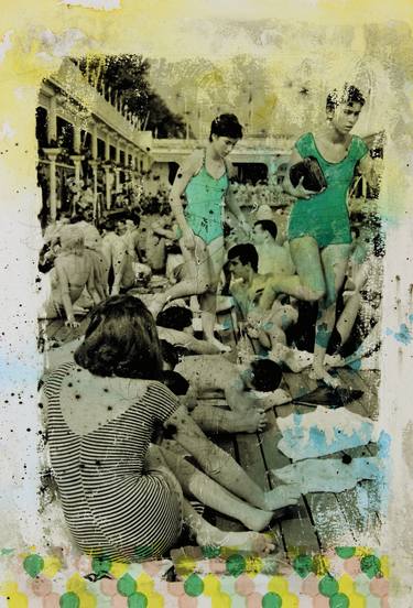 Print of Modern People Collage by db Waterman