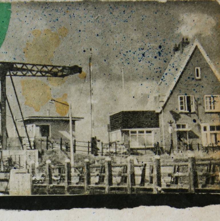 Original Figurative Landscape Collage by Db Waterman