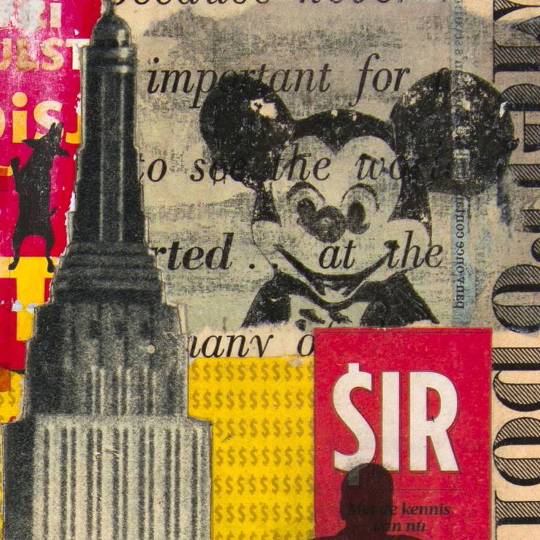 Original Cities Collage by db Waterman
