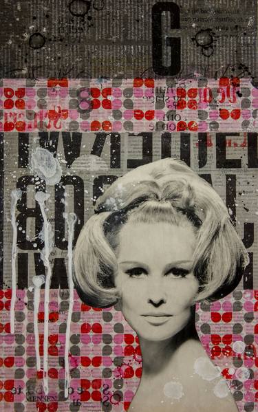 Print of Pop Art Portrait Collage by db Waterman