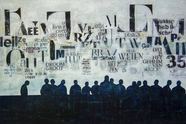 Print of Typography Collage by db Waterman