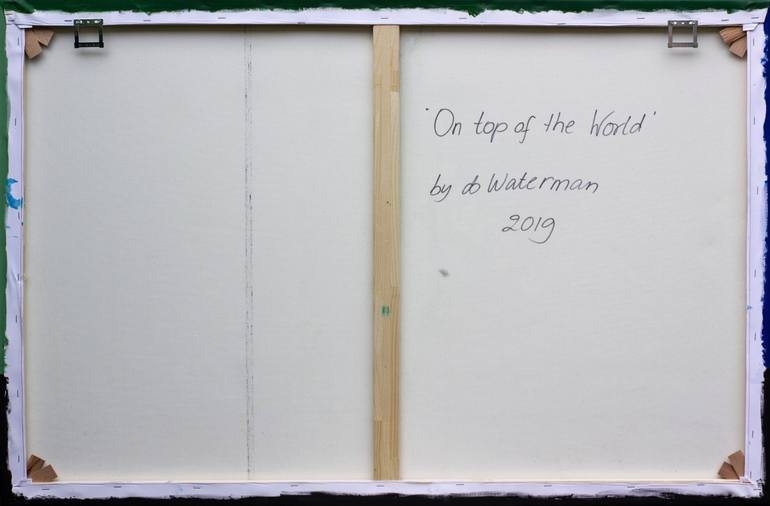 Original Expressionism Landscape Painting by Db Waterman