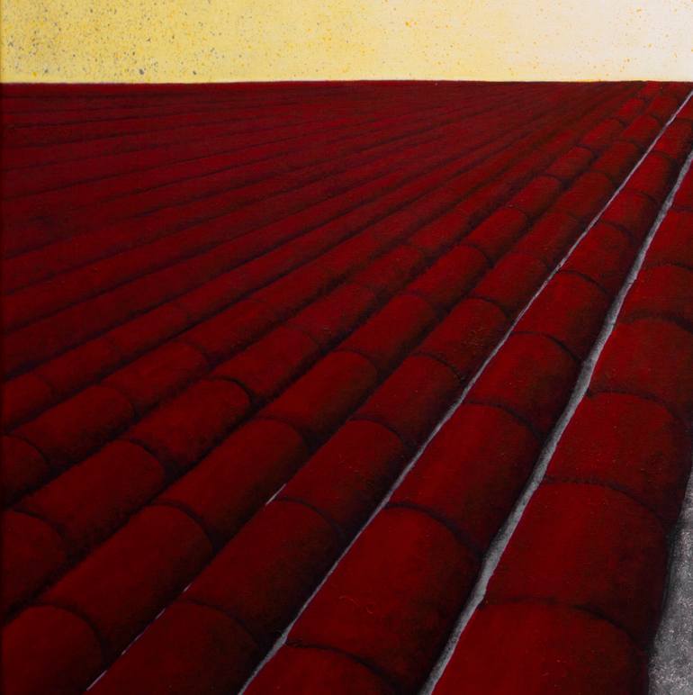 Original Expressionism Landscape Painting by Db Waterman