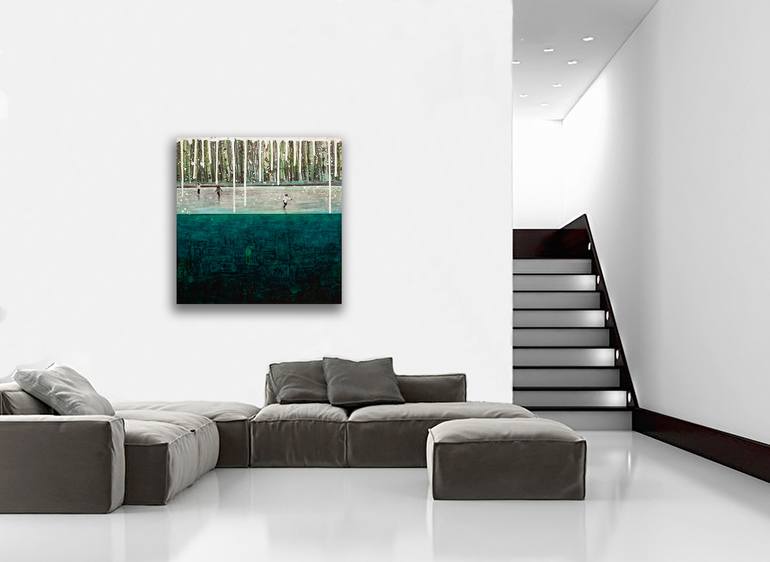 Original Expressionism Landscape Painting by Db Waterman