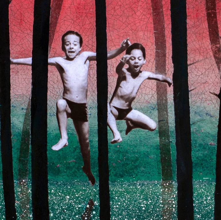 Original Expressionism Landscape Painting by Db Waterman