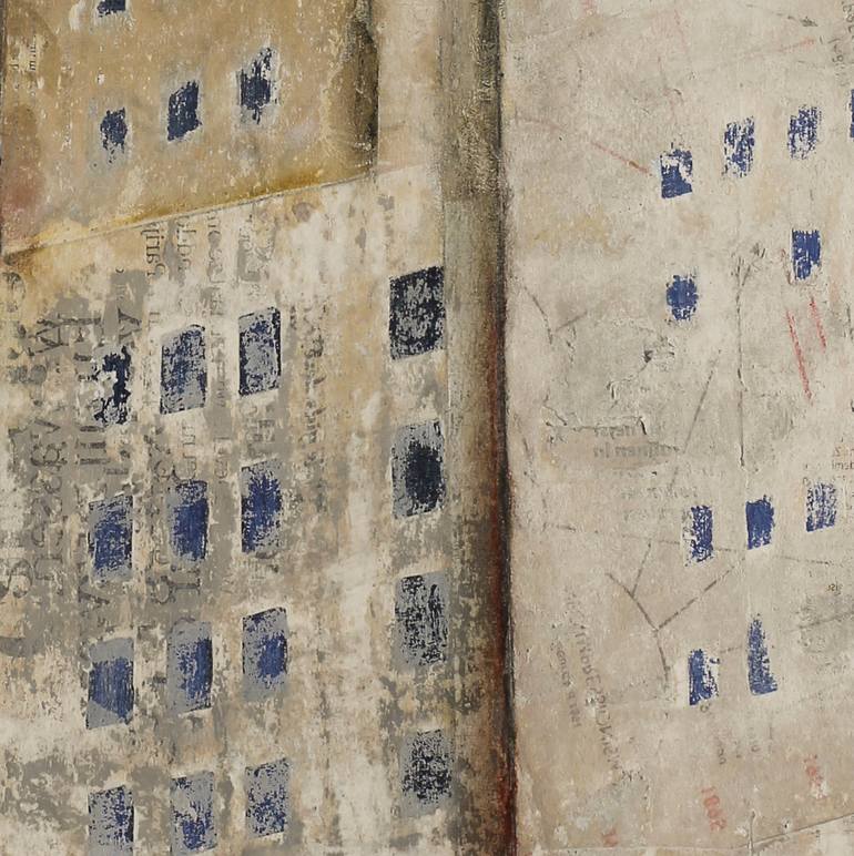 Original Expressionism Architecture Painting by Db Waterman