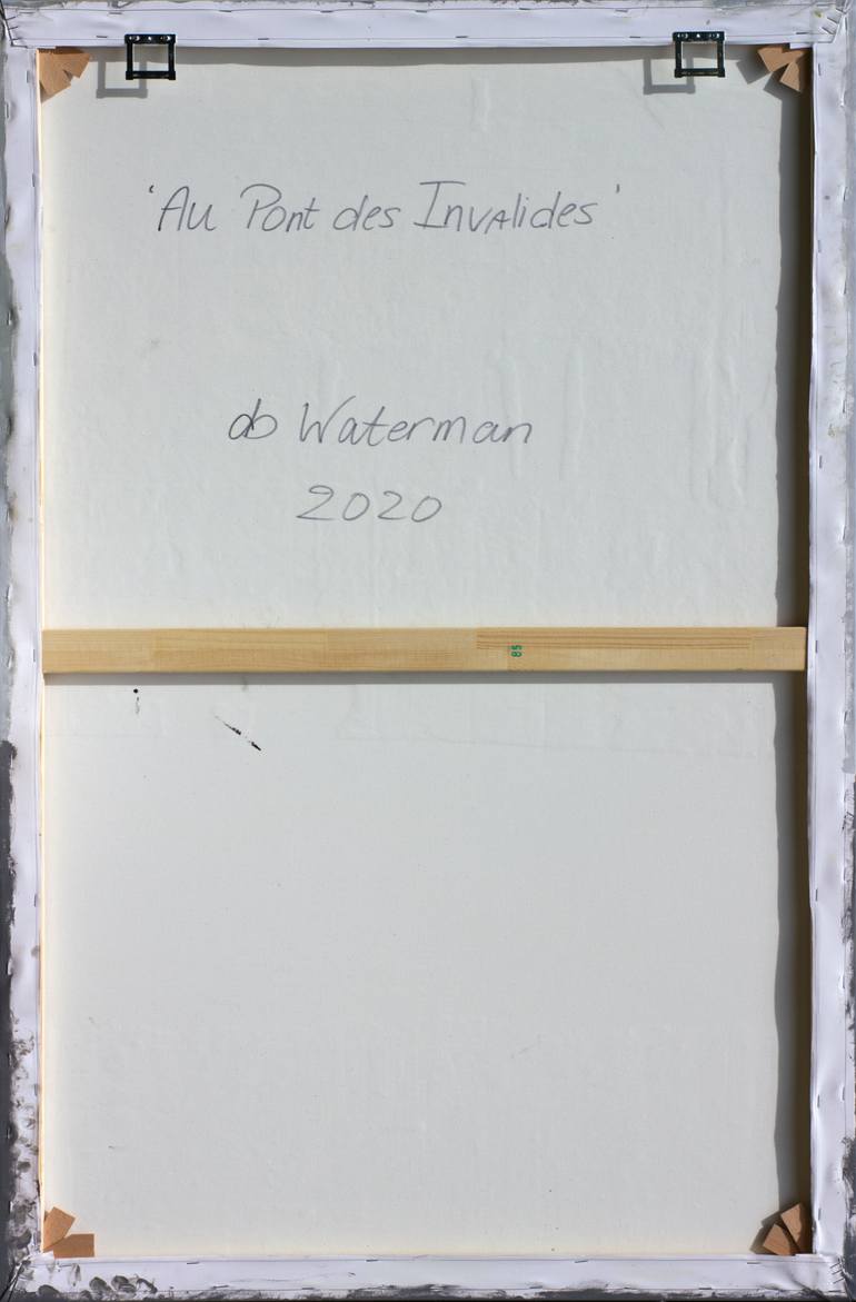 Original Expressionism Cities Painting by Db Waterman