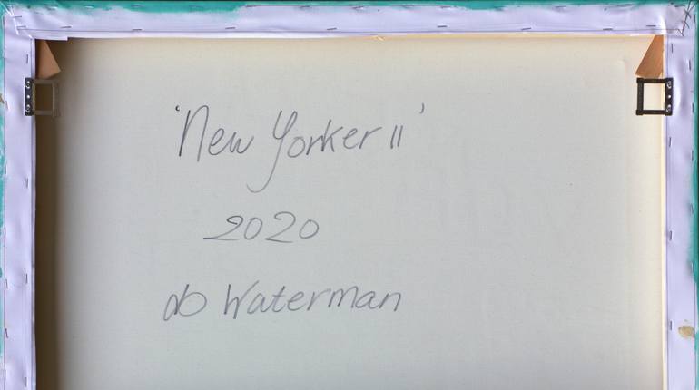 Original Expressionism Architecture Painting by Db Waterman