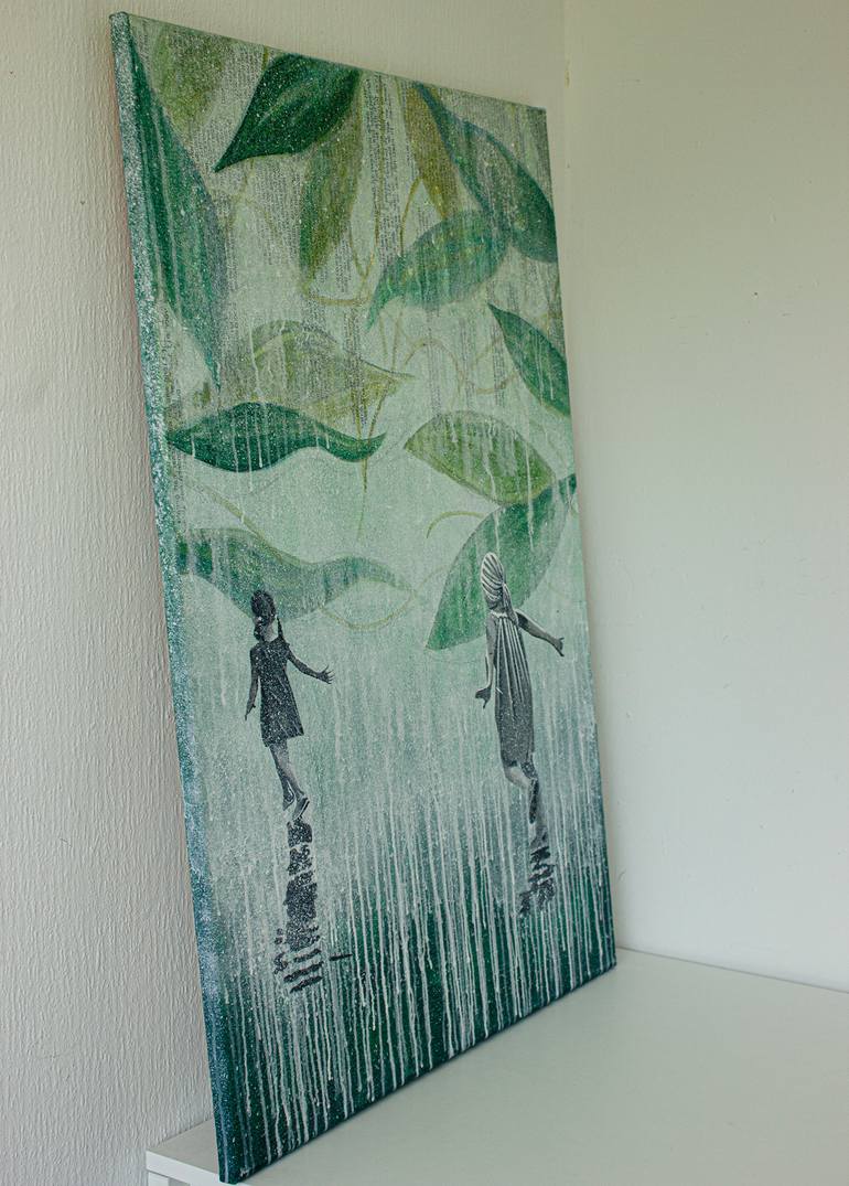 Original Impressionism Landscape Painting by Db Waterman