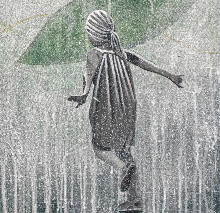 Original Impressionism Landscape Painting by Db Waterman