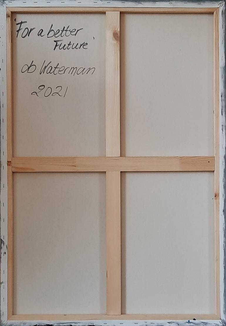 Original Expressionism Water Painting by Db Waterman