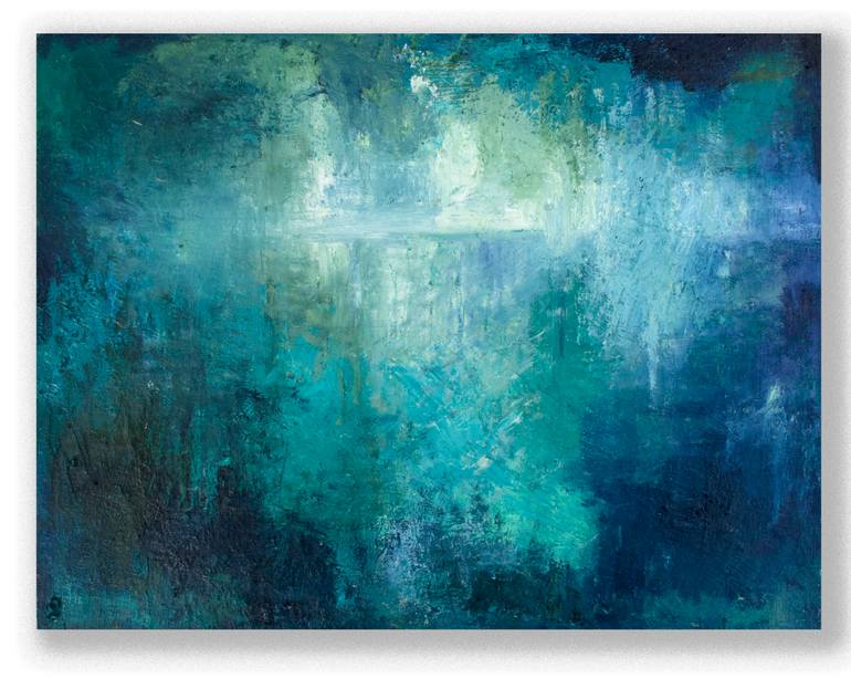 Original Abstract Expressionism Abstract Painting by Romany Steele