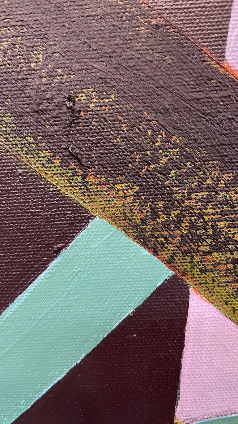 Original Conceptual Abstract Painting by Patrick Johnson